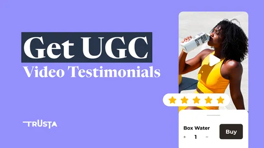 UGC Video Testimonials: Trusta screenshot