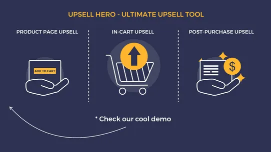 Upsell Hero • In Cart Upsell screenshot