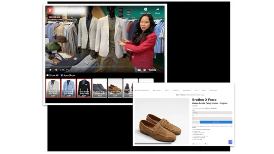 VStore Shoppable Videos screenshot