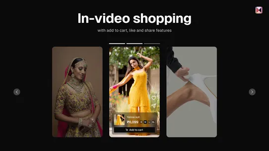 Whatmore Shoppable Videos+Reel screenshot