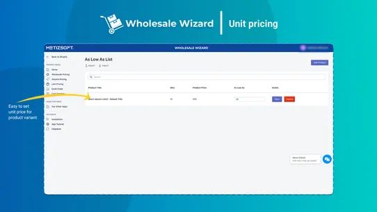 Wholesale Wizard screenshot