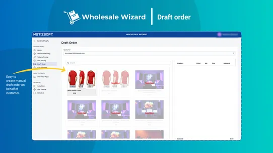 Wholesale Wizard screenshot