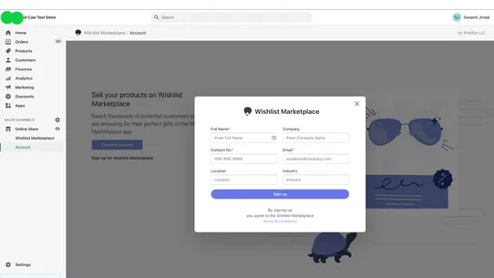 Wishlist Marketplace screenshot