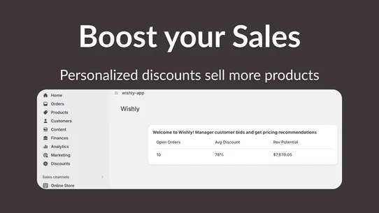 Wishly ‑ Make an Offer screenshot