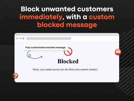 Blocky: Fraud Country Blocker screenshot