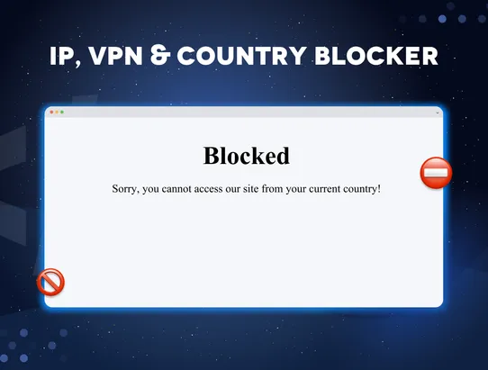 Blocky: IP &amp; Country Blocker screenshot