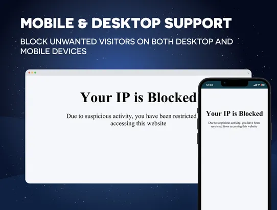 Blocky: IP &amp; Country Blocker screenshot