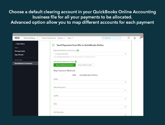 QuickBooks Connector screenshot