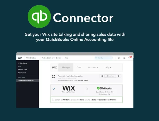 QuickBooks Connector screenshot