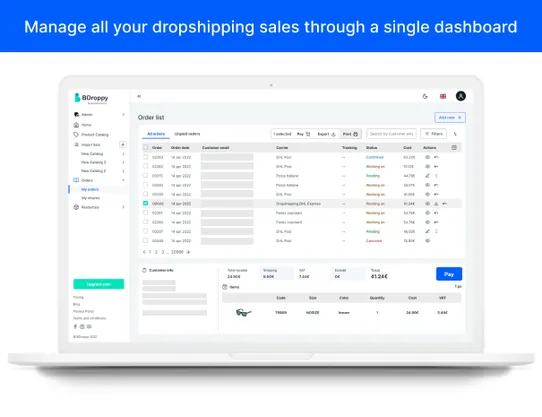 BDroppy - Dropshipping screenshot