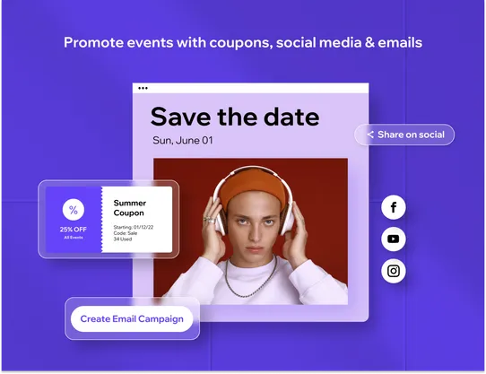 Wix Events &amp; Tickets screenshot