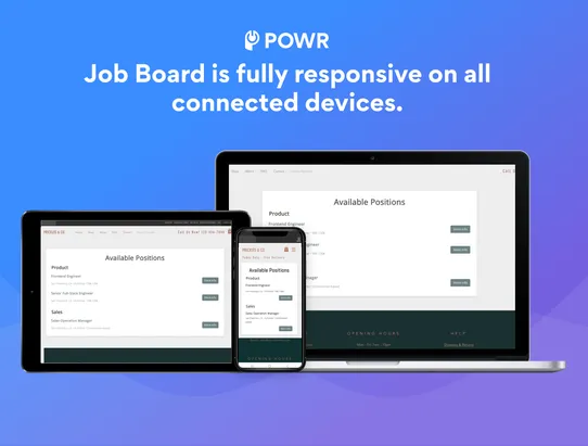 Job Board screenshot