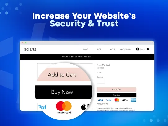 Trust Badges &amp; Payment Icons screenshot