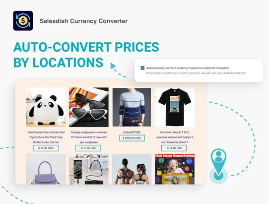 Salesdish Currency Converter screenshot