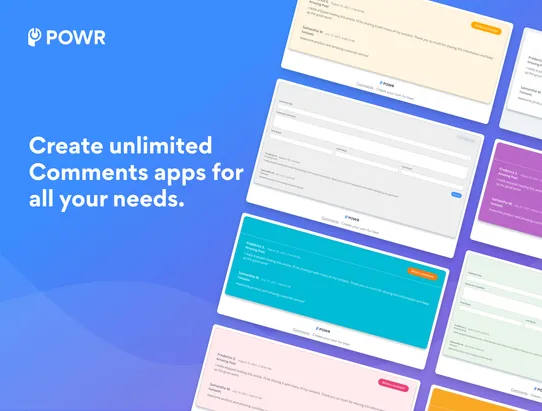 Comments by POWR screenshot