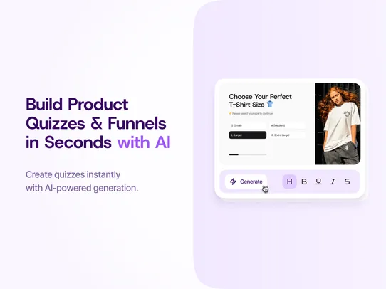 Quizell Product Quiz &amp; Form screenshot