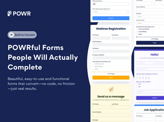 Form Builder &amp; Payments screenshot
