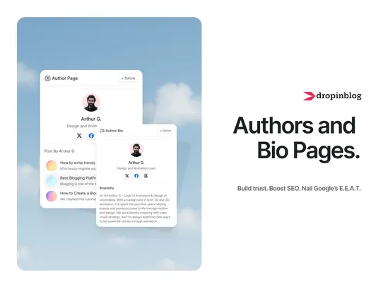 DropInBlog All-in-One Blog App screenshot