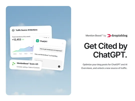 DropInBlog All-in-One Blog App screenshot
