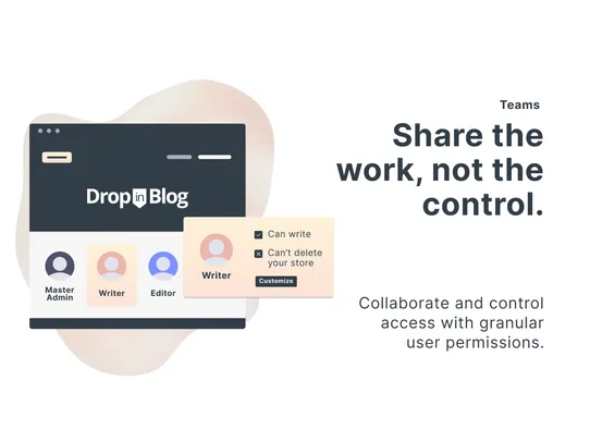 DropInBlog All-in-One Blog App screenshot