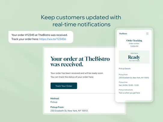 Wix Restaurants Orders (New) screenshot