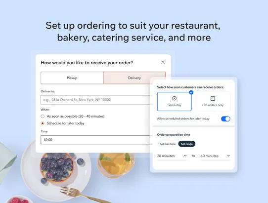 Wix Restaurants Orders (New) screenshot