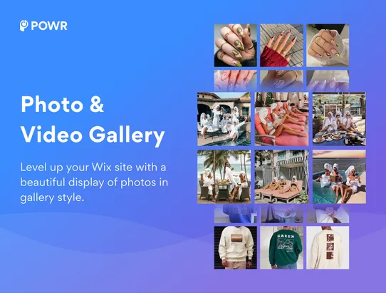 Photo &amp; Video Gallery by POWR screenshot