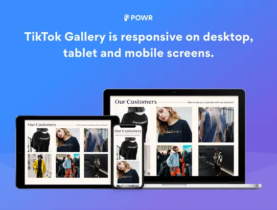 TikTok Gallery by POWR screenshot