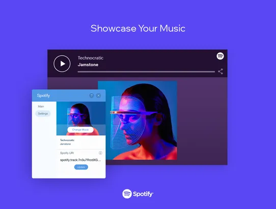 Spotify Player screenshot