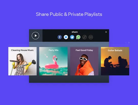 Spotify Player screenshot