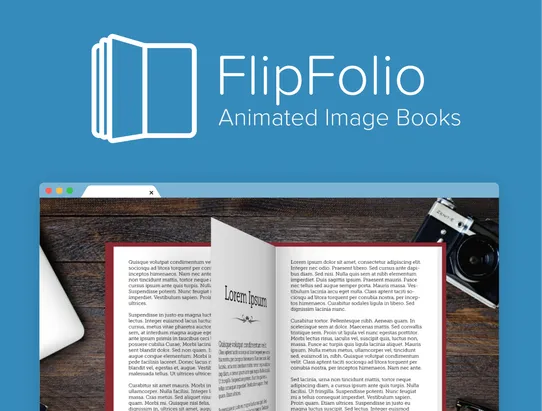 FlipFolio screenshot