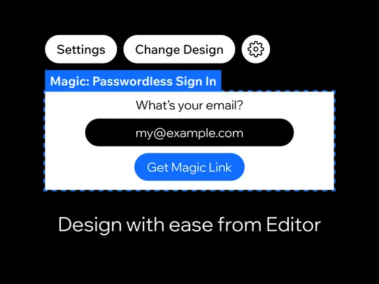 Magic: Password-less &amp; SMS screenshot