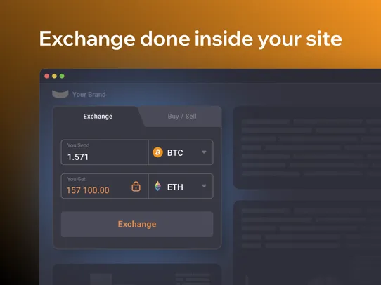 Web3.0 Crypto Exchange screenshot