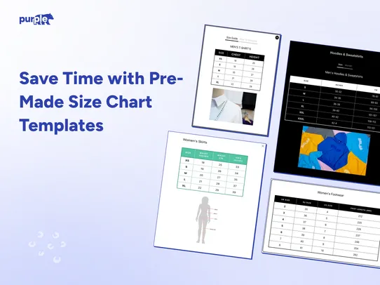 Size Chart screenshot