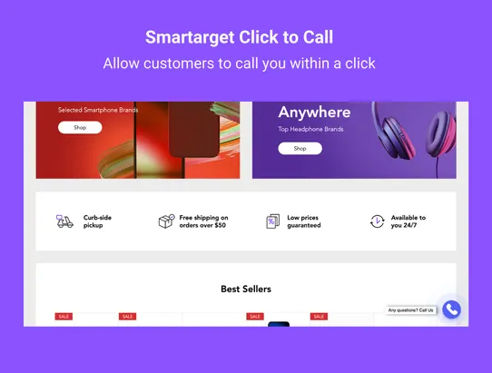 Smartarget Click to Call screenshot