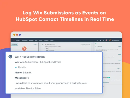 HubSpot by SyncSmart screenshot