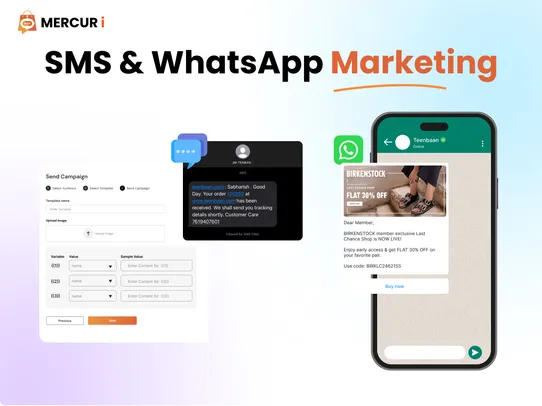 WhatsApp Chat &amp; SMS Marketing screenshot