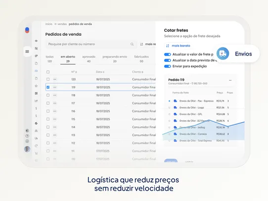 Olist screenshot