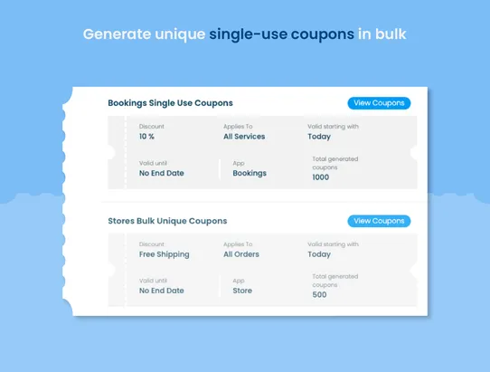 Bulk Coupon Generator screenshot