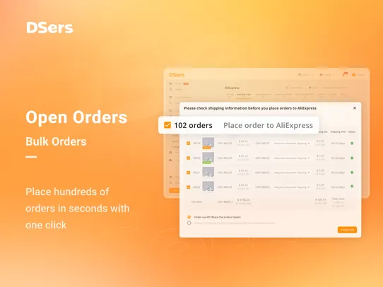 Dropshipping AliExpress-DSers screenshot