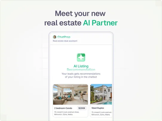 ChatProp: AI Real Estate Agent screenshot