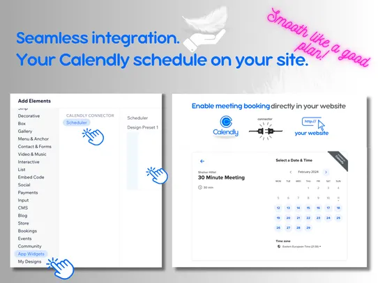 Calendly Connector Booking screenshot