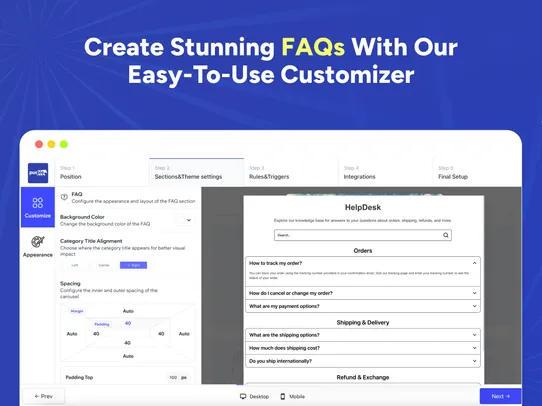 FAQ screenshot