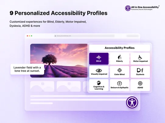 All in One Accessibility screenshot