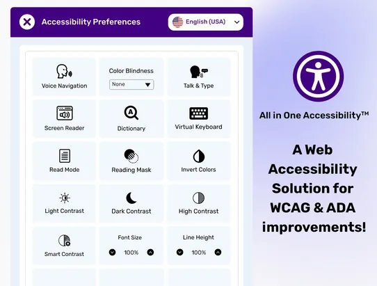 All in One Accessibility screenshot