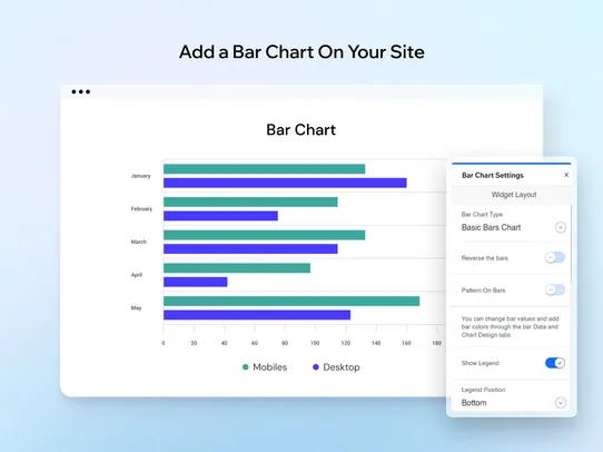 Bar Chart screenshot