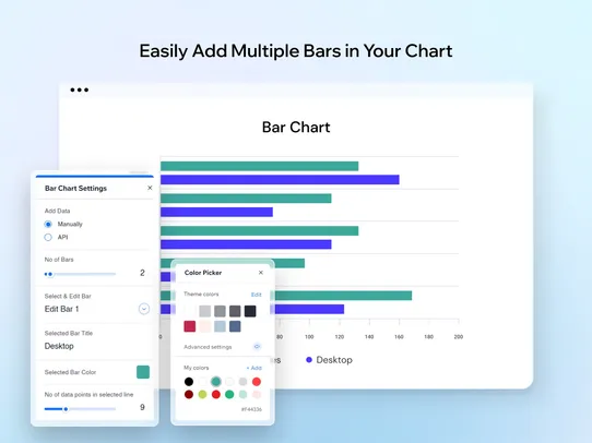 Bar Chart screenshot