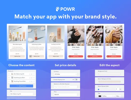 eCommerce Store by POWR screenshot