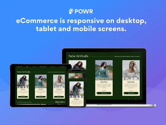 eCommerce Store by POWR screenshot