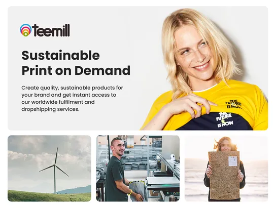 Teemill: Eco Print On Demand screenshot